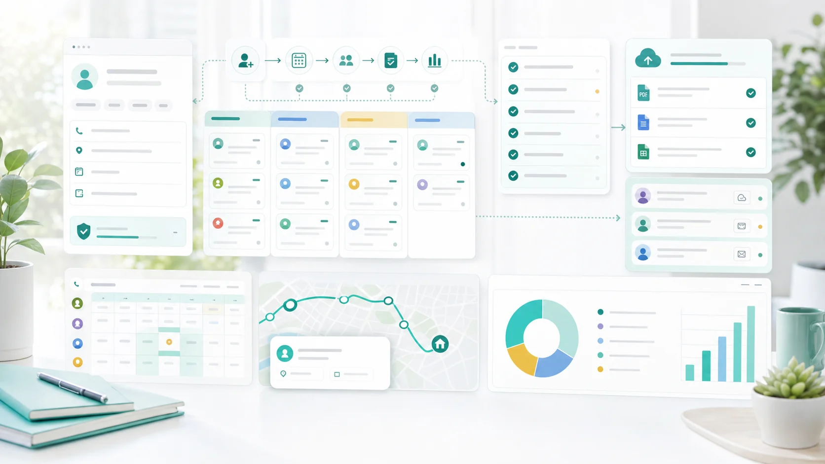 Home Care Client Operations Demo preview